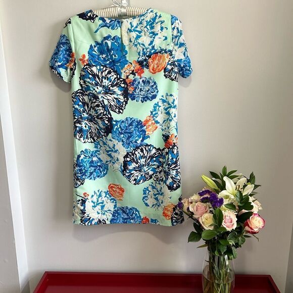 HP🎉❤️J.CREW Floral Shift Dress - Picture 4 of 5